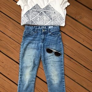 Gap 1969 kids denim capris